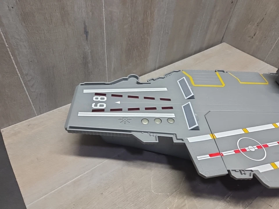 Portaaviones Electrónico Motor Max One Aircraft Luz Sonido Plástico Funciona Foto 2 de 4