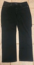 Bandolino Mandie Straight Leg Women's size 14 Dark Wash Blue Denim Jeans Stretch