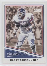 2017 Panini Classics Legends Red Back 25/299 Harry Carson #156 HOF 2qw