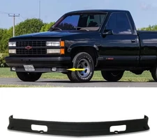Front Bumper Lower Valance Air Deflector w/Tow Hook Hole Replacement Compatible