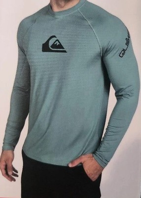Quiksilver Men's Everyday Long Sleeve Surf Tee Outdoor Active UPF 50 Great Gift