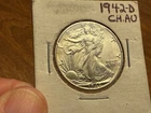 1942-D Walking Liberty Half Dollar - Denver Mint - Almost Uncirculated