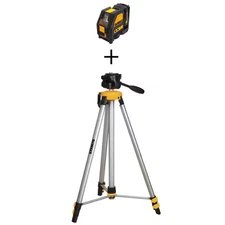 12V MAX Lithium-Ion 165 Ft. Red Self-Leveling Cross-Line Laser Level Kit and Adj