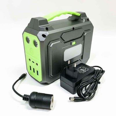 SinKeu  Trabare Powerstation 99Wh/27000mAh, 100W Solar Generator Akku mit USB