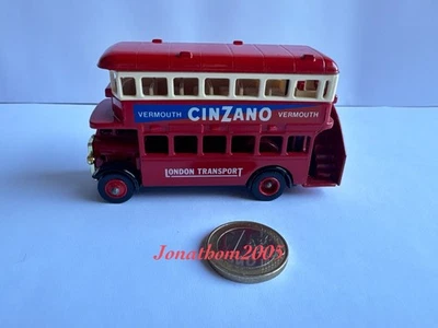 DAYS GONE LLEDO - AEC REGENT DOUBLE DECK BUS - CINZANO - SANS BOITE - Photo 1/4