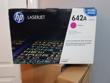 HP LaserJet 642A Genuine Toner Cartridge - Magenta - CB403A