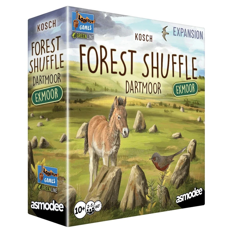 ASMLOG0193 Asmodee Forest Shuffle: Dartmoor: Exmoor Expansion