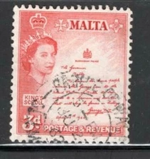BRITISH COLONIES MALTA  STAMPS  USED   LOT 388J