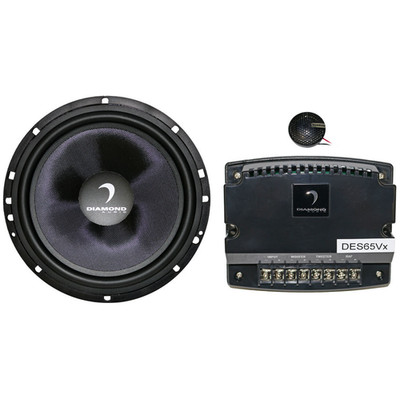 DIAMOND AUDIO DES65C 6-1/2'' ELITE DES-SERIES 2-WAY COMPONENT SPEAKER SYSTEM 6.5''