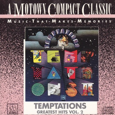 The Temptations - Greatest Hits Vol. 2 (CD, Comp, RE) (Very Good Plus (VG+)) - [