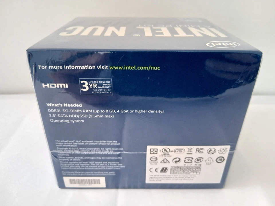 INTEL NUC NUC6CAYH A MINI PC KIT WITH INTEL CELERON 2021-BRAND NEW SEALED/MINT - Image 3 of 4