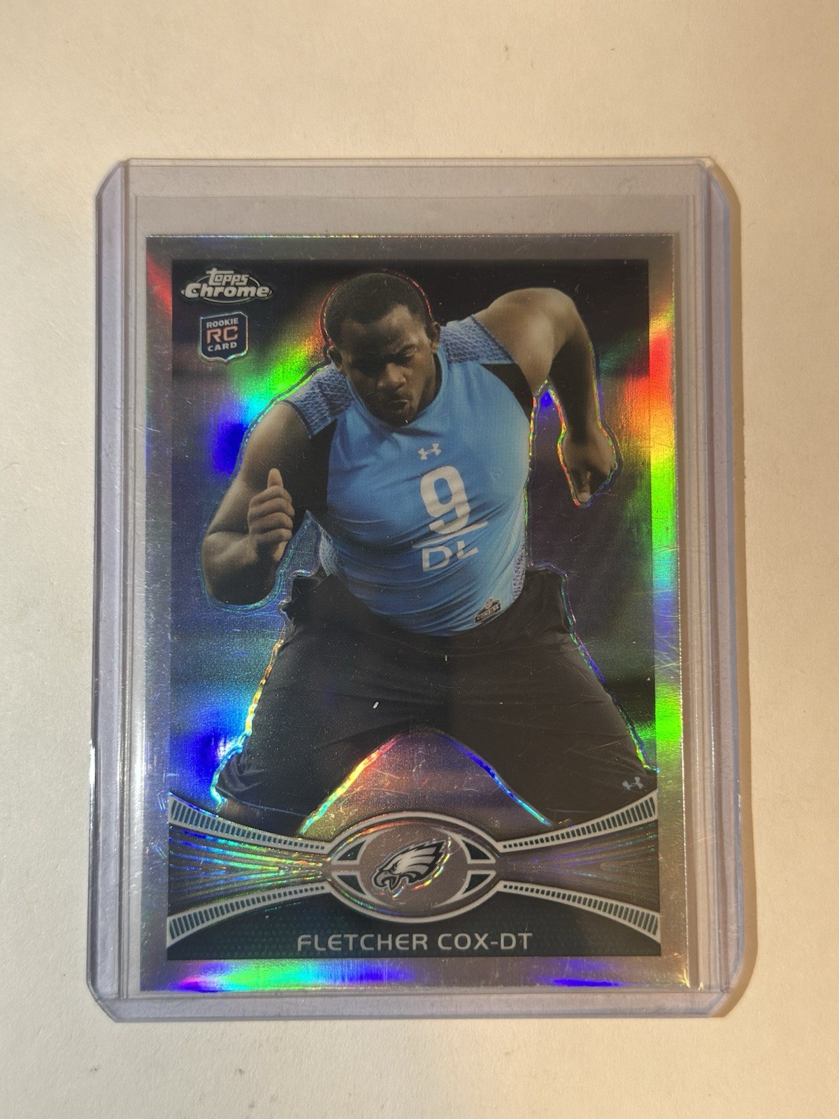 FLETCHER COX Rookie Refractor  🔥2012 Topps Chrome RC #82 🔥 Eagles