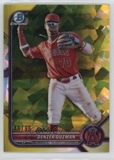 2022 Bowman Chrome Draft Sapphire Edition Yellow 48/99 Denzer Guzman 0hk3