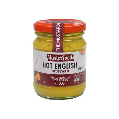 MasterFoods Hot English Mustard Hot & Spicy
