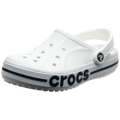 Crocs Unisex Bayaband Clog - White/Navy Color