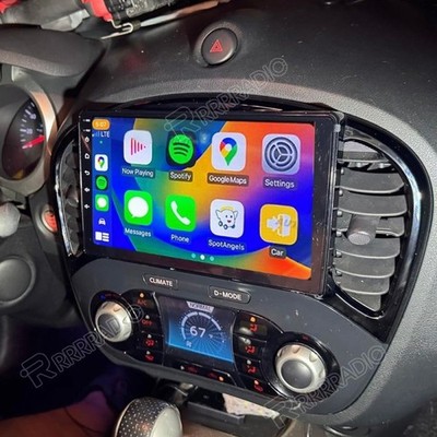 Carplay 9'' Android 15 Autoradio GPS Navi WiFi 64GB für Nissan Juke F15 2010-2018