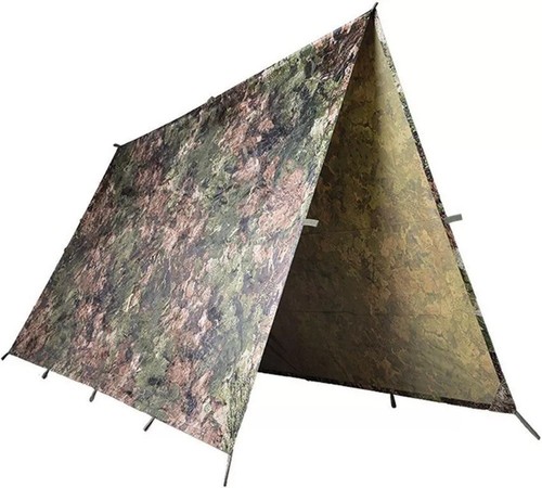 Mil-Tec Camo Tarp Phantomleaf Design Art Ripstop With Transport Bag - 14234067 - Zdjęcie 1 z 2
