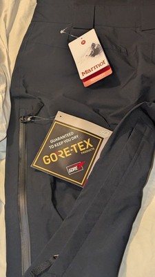 Marmot Gore-Tex Pro 3-L Waterproof Breathable Bib Pants - Women's Large
