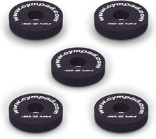 Optimizer Foam Cymbal Washers 40x12mm Set of 5 Cellular Foam Pads for