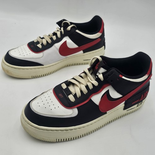 Nike AF 1 Air Force Ones Shadow womens size 9.5 Shoes sneakers DR7883-102 - Picture 5 of 12