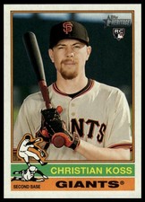 2025 Topps Heritage #538 Christian Koss