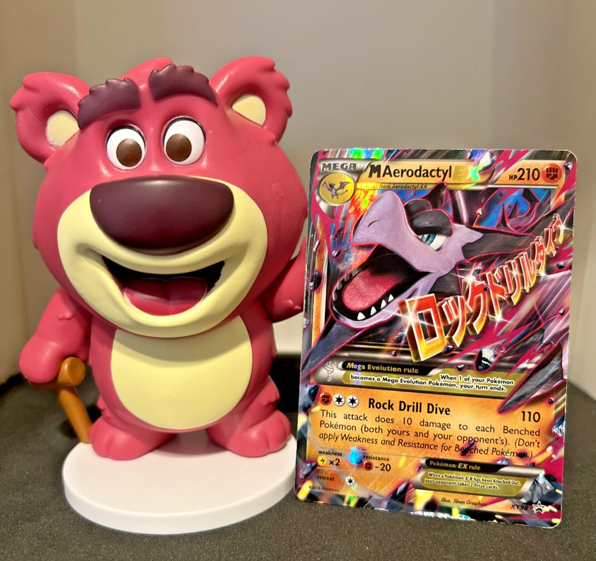M Aerodactyl EX XY98 XY Black Star Promos Set Holo HP