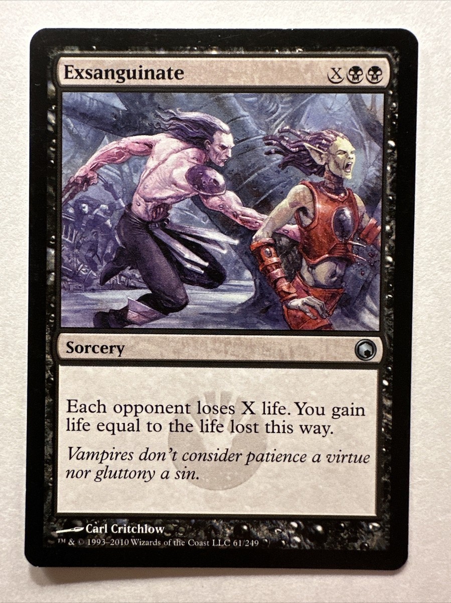 MtG Exsanguinate (Scars of Mirrodin)