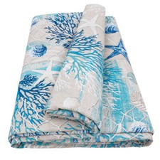 Telo Arredo Gran Foulard Marino Copritutto Cotone Copri Divano Letto Multiuso