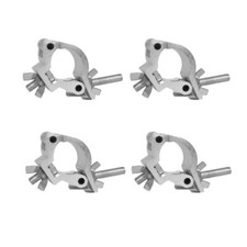 Pack of 4x CHAUVET DJ CLP-15 Clamp for 2" Truss 660 lb Capacity