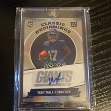 2022 Panini Classics - Classic Beginnings Auto Silver Wan'Dale Robinson (RC)🔥