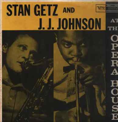 LP Stan Getz And J.J. Johnson At The Opera House MONO, INSERT JAPAN Verve