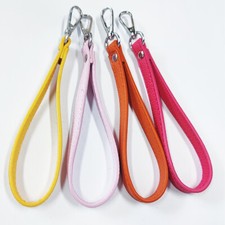 PU Leather Handle Wrist Strap 4X Wristlet Solid Clutch Purse Handbag Replacement