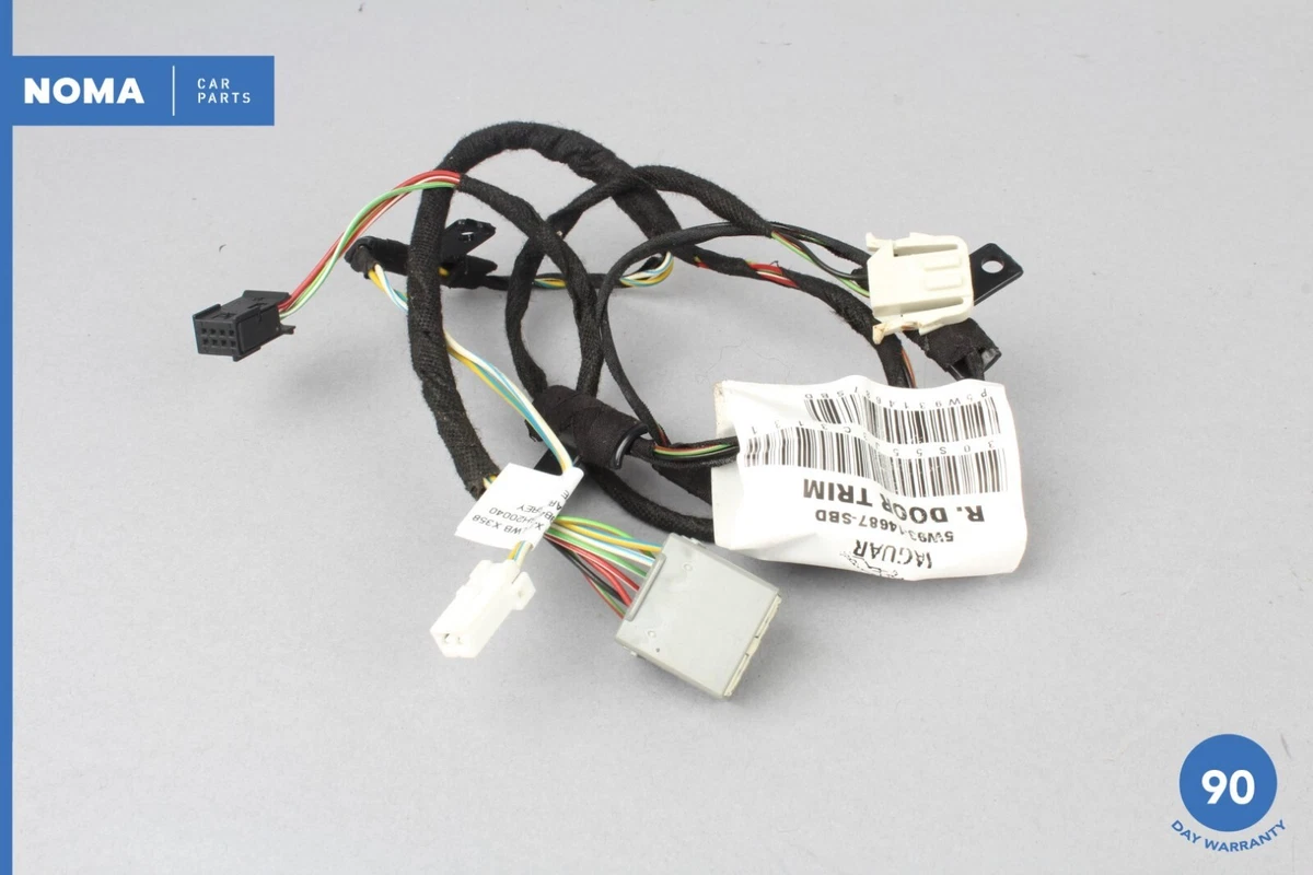 07-09 Jaguar XJ8 VDP X358 Rear Left or Right Door Wire Harness 