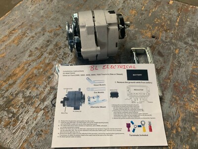 Ford Tractor 12-Volt Alternator Conversion Kits | Broken Tra - Foto 11