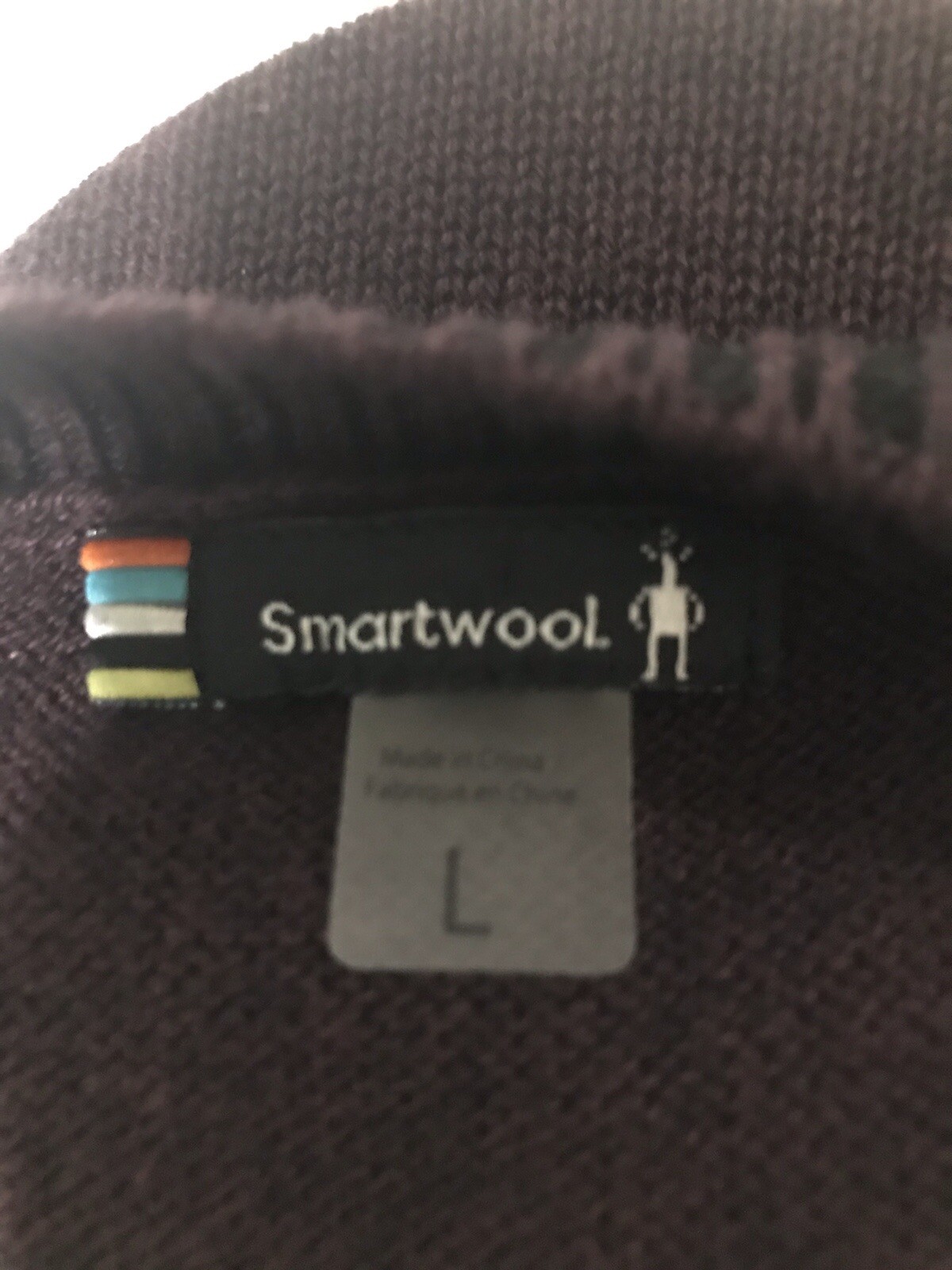 Smartwool Wool Blend Pullover Sweater Mens Large … - image 6