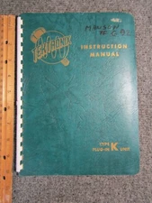 Tektronix Plug-In Type K Manual ~ Fast-Rise Calibrated PreAmp ~ Original