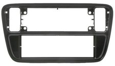  Adaptateurs pour les emplacements d'autoradios ISO Noir brillant VOLKSWAGEN Up 