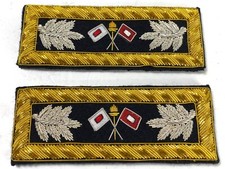 CIVIL WAR US UNION INFANTRY SIGNAL CORPS STAFF LT. COLONEL TUNIC SHOULDER BOARDS