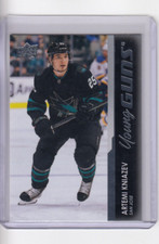 21/22 UD Extended San Jose Sharks Artemi Kniazev Young Guns Rookie RC card #749