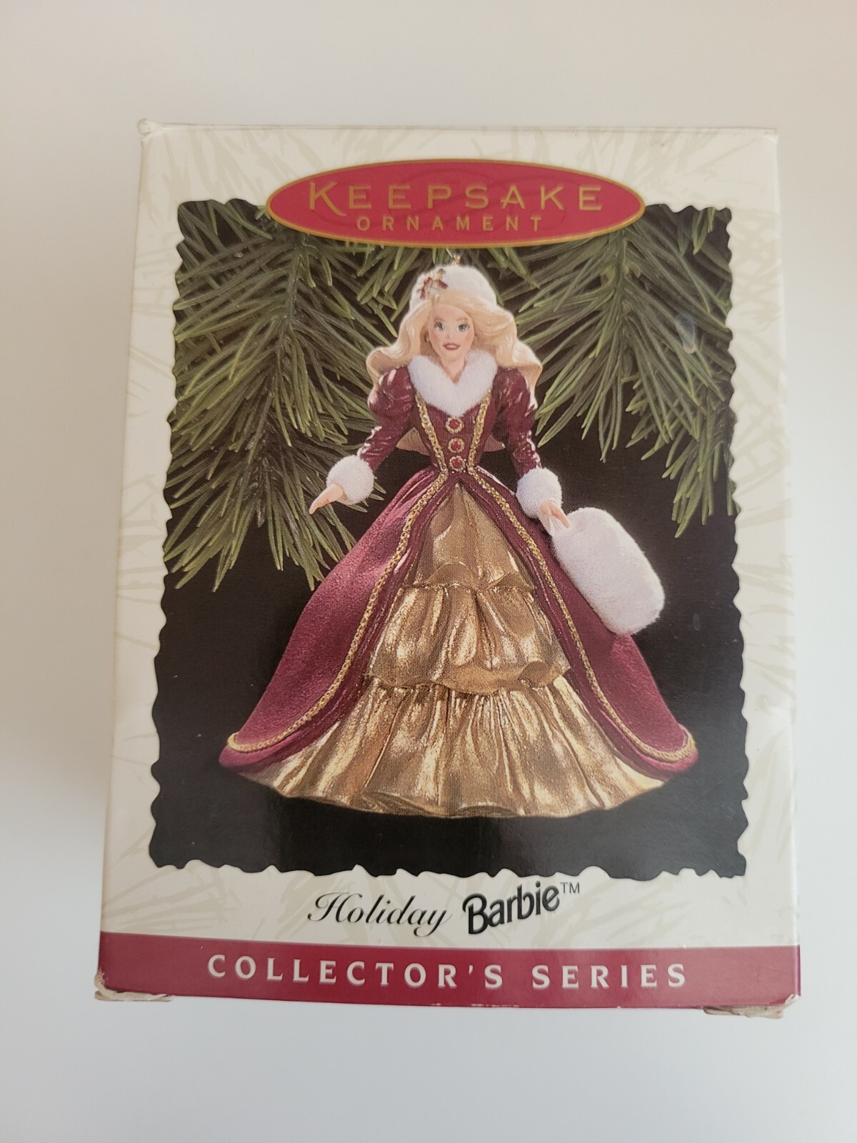1996 Hallmark Holiday Barbie Keepsake Ornament Collector's Edition