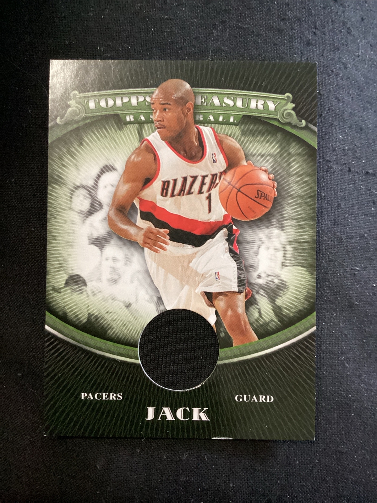 2008-09 Topps Treasury Relics Jarrett Jack #TTR-JJ.              JT33