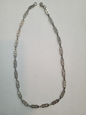 Vintage 925 Silver Chain Necklace 18