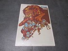 Vintage Detroit Lions 1968 NFL sign 8"x 11.5” Big Signs By Fleer