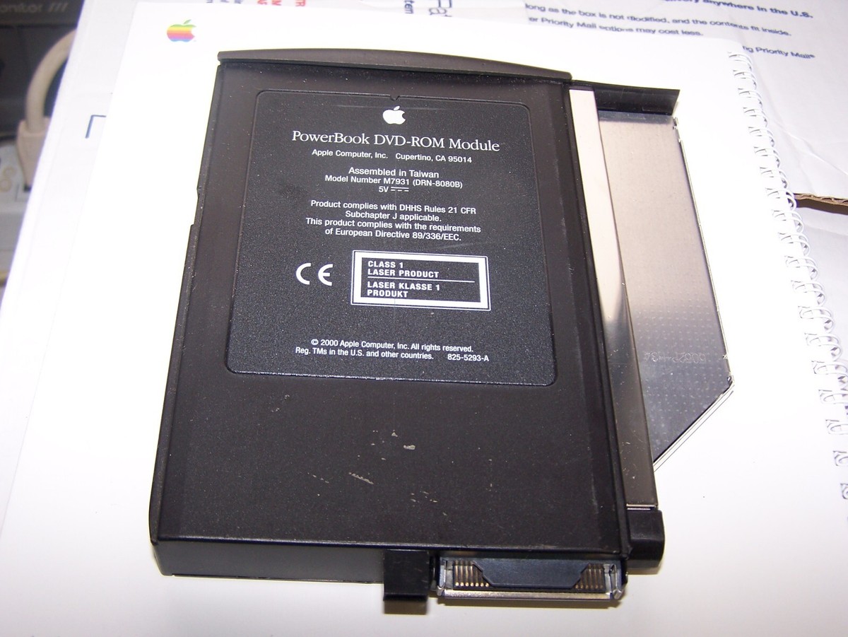 PowerBook DVD-ROM Module P/N 825-5293-A for PowerBook G3 Series | eBay
