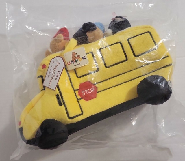 School Bus House With Finger Puppets 25cm by UNIPAK Designs. for sale online | eBay