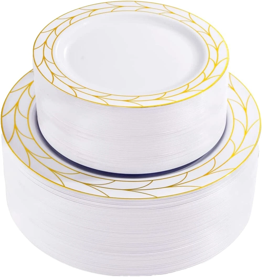 Белые столовые приборы и предметы сервировки для вечеринок на день рождения