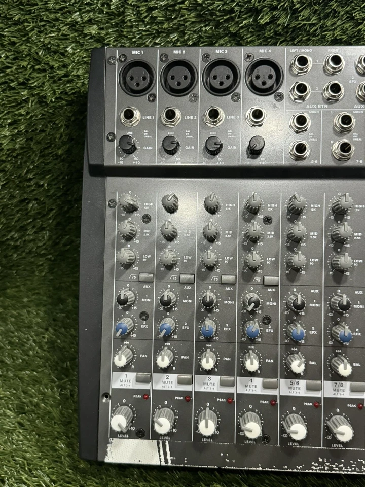 PHONIC PowerPod 820 Head Powered Mixer 8 Channel 200W DFX Tested and Working - Image 4 of 4