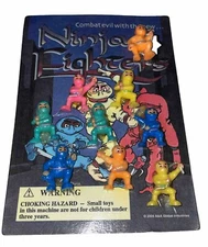 A&A Global Industries Ninja Fighters 6 - 2" Ninjas -New SEALED RARE