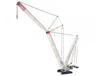 Conrad 2744 Terex 3800 Superlift Crawler Crane OEM White 1/50 scale Diecast MIB