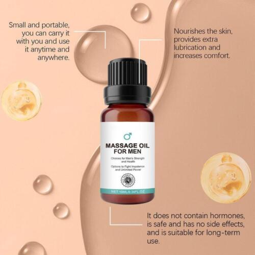 Men Essential Oil Medilisk Energy Massage Essential Oil for Men Free Fast NEW - Picture 10 of 18